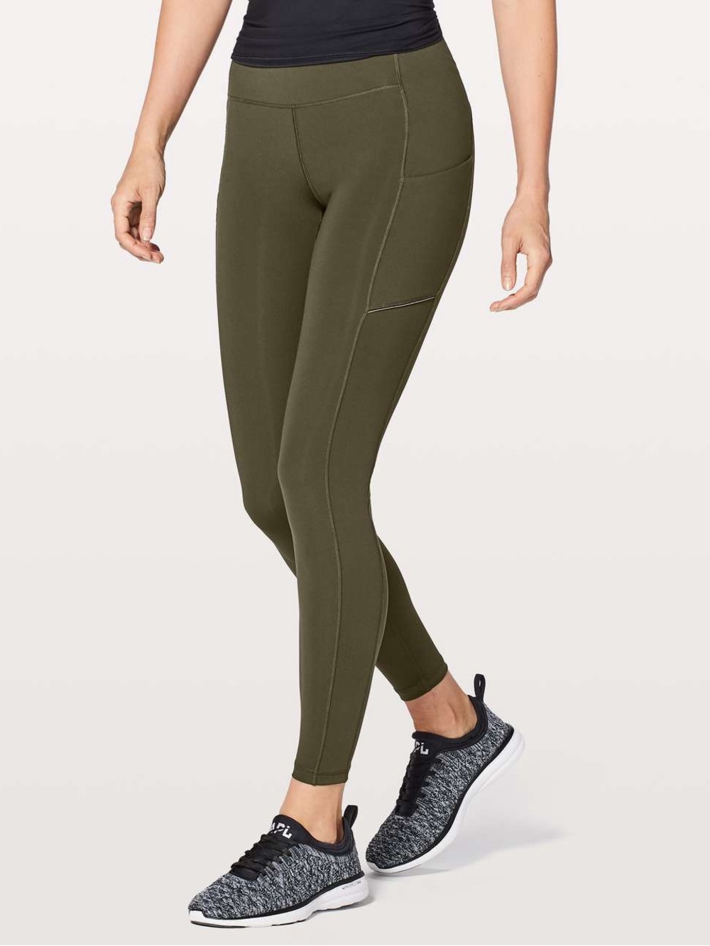 Lululemon Speed Up Tight DWR 28” Luxtreme  Dark Olive Size 8